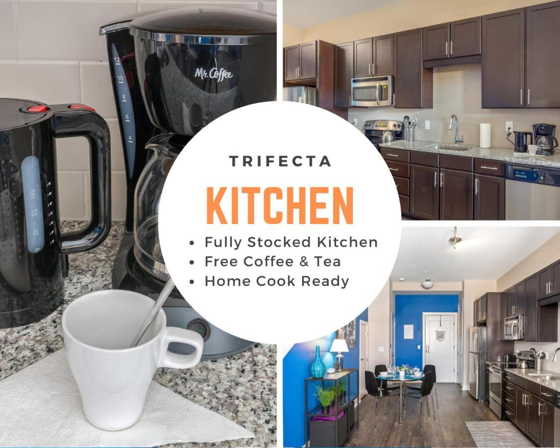 Trifecta Luxury Serviced Apartment In Dt Raleigh Exterior foto